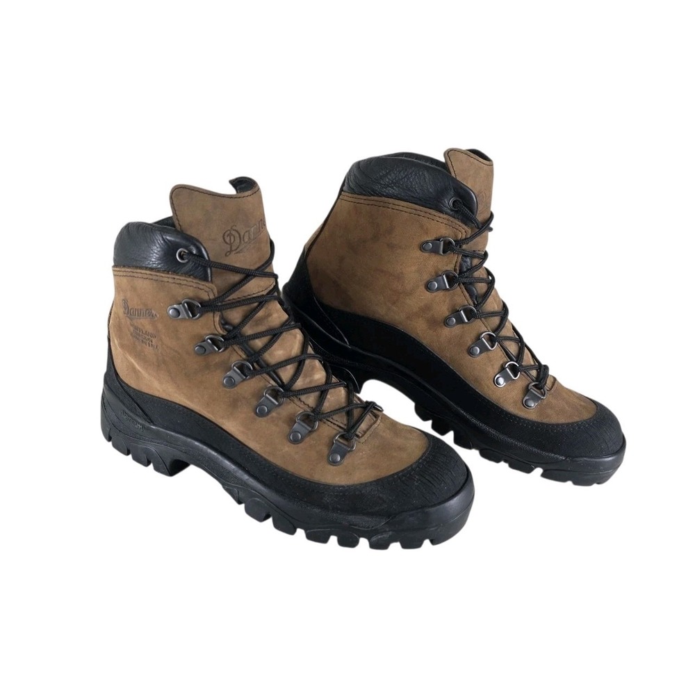 Danner Combat Hiker 43513X Mens 10 R Leather GoreTex Boots Vibram USA Military